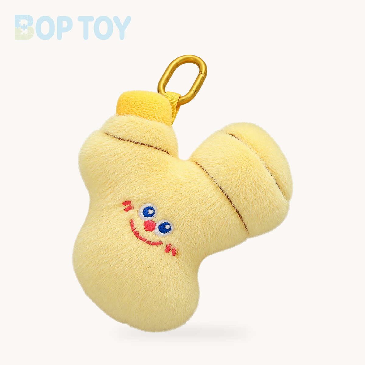 Simulation Fruits & Vegetables Plush Pendant Set | 18 Styles, 9 cm Each – ginger / 9cm