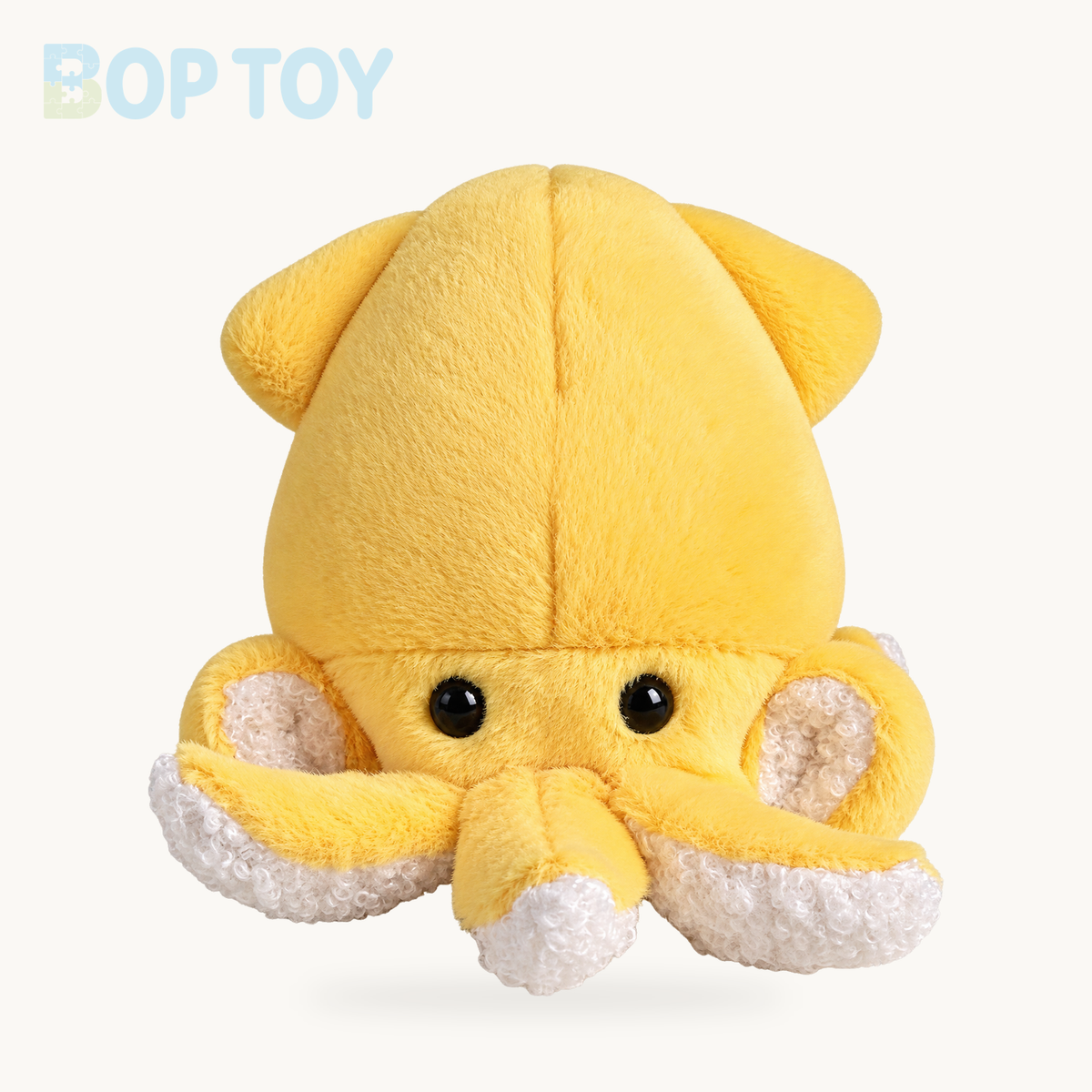 Mini Squid Plush Keychain | Aquatic Bag Charm – YELLOW