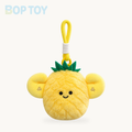 Mini Fruit Plush Keychain Collection | 8 Fruit Styles, 5" | 12 cm – Pineapple / 12cm