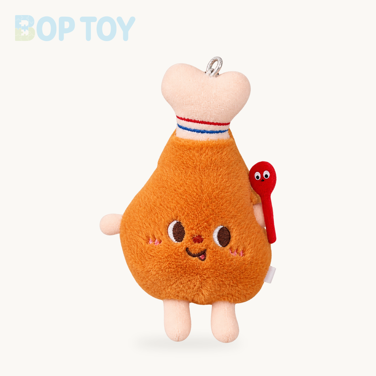 Plushie Cartoon Food Keychain, 20 Varieties – Style 3