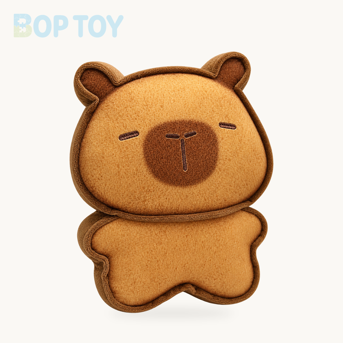 Capybara Bread Cookie Toasted Plushies – Dark brown / 12in / 30cm, Dark brown / 20in / 50cm, Dark brown / 6in / 15cm