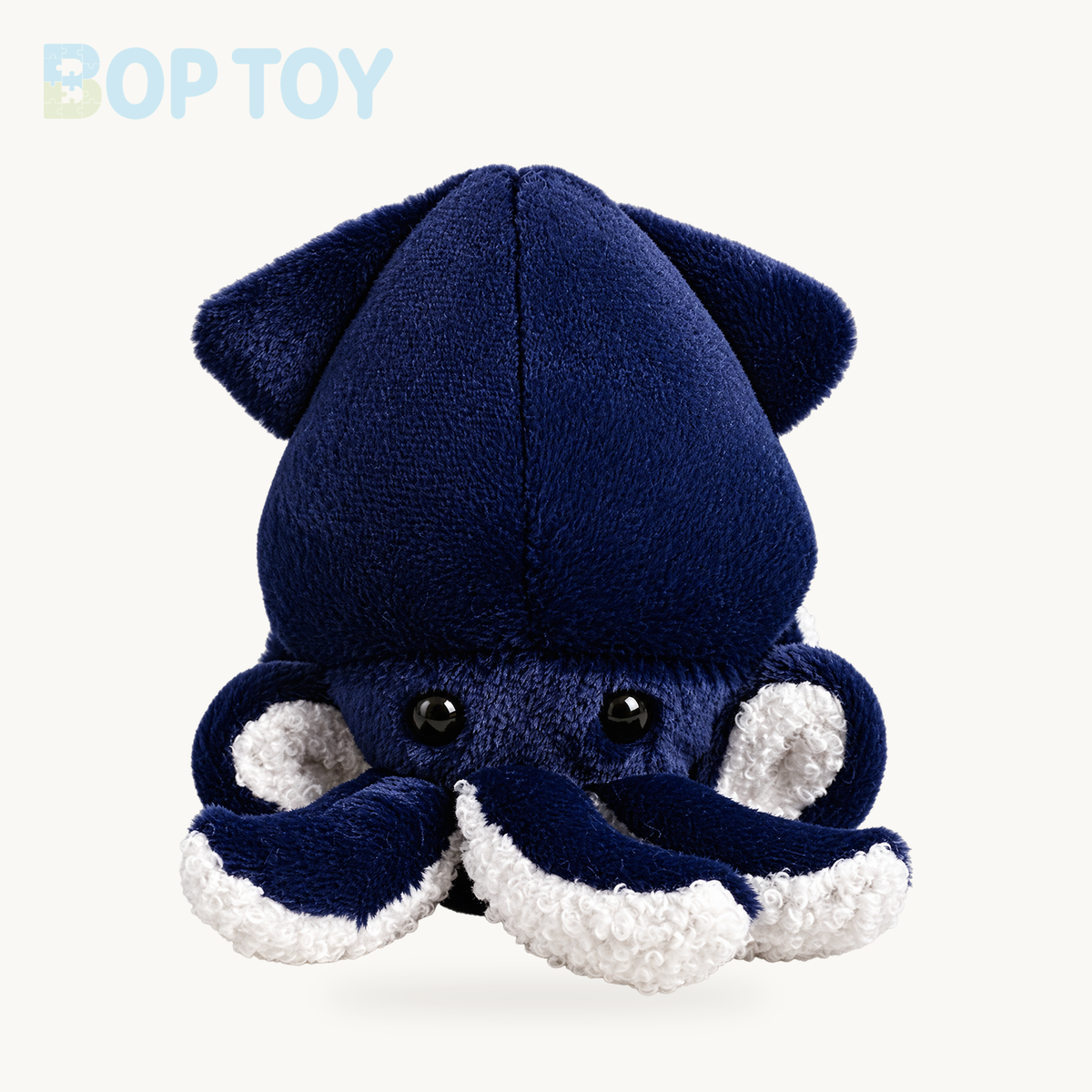 Mini Squid Plush Keychain | Aquatic Bag Charm – DEEP BLUE