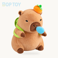 Silly Capybara Toast Turtle Snotty Plushie Family – Light Turtle Snot Orange
