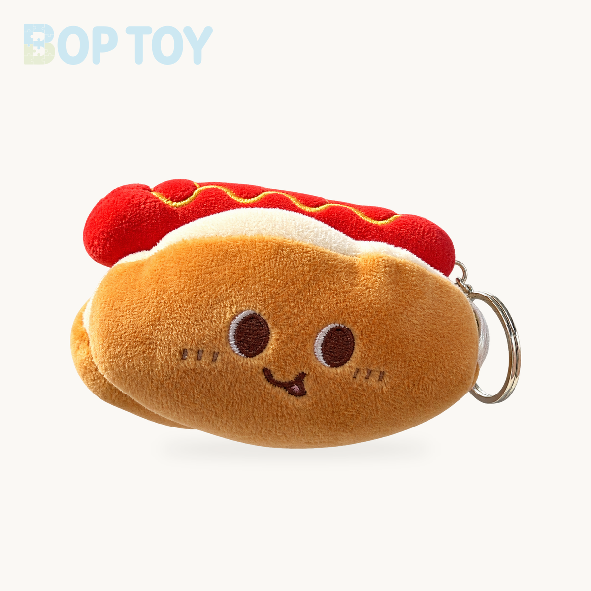 Plushie Cartoon Food Keychain, 20 Varieties – Style 5