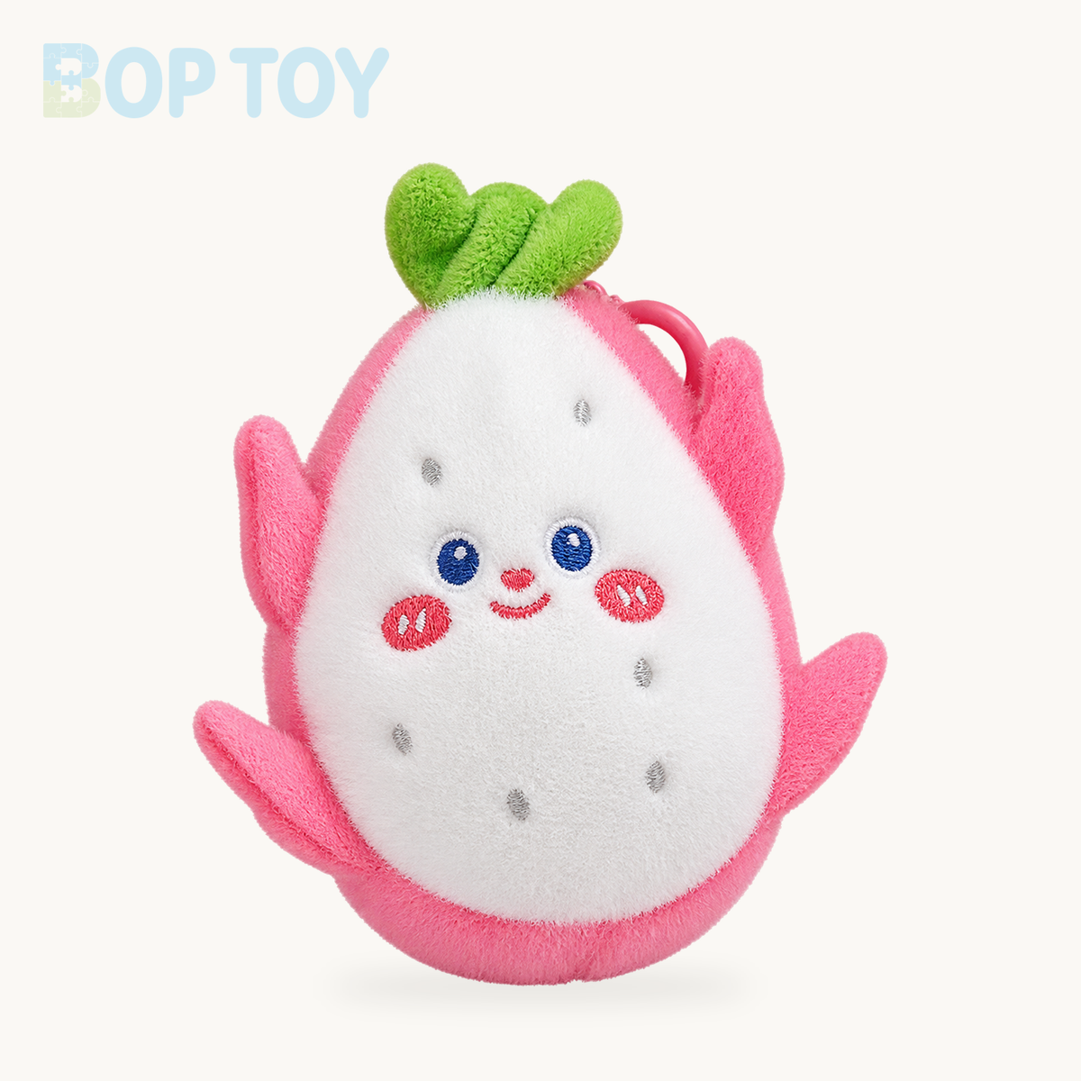 Simulation Fruits & Vegetables Plush Pendant Set | 18 Styles, 9 cm Each – pitaya / 9cm