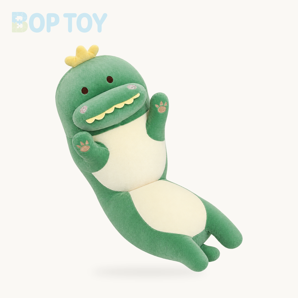 Long Snuggle Buddies Plushie Collection – Dinosaur / 27in / 70cm, Dinosaur / 35in / 90cm, Dinosaur / 43in / 110cm