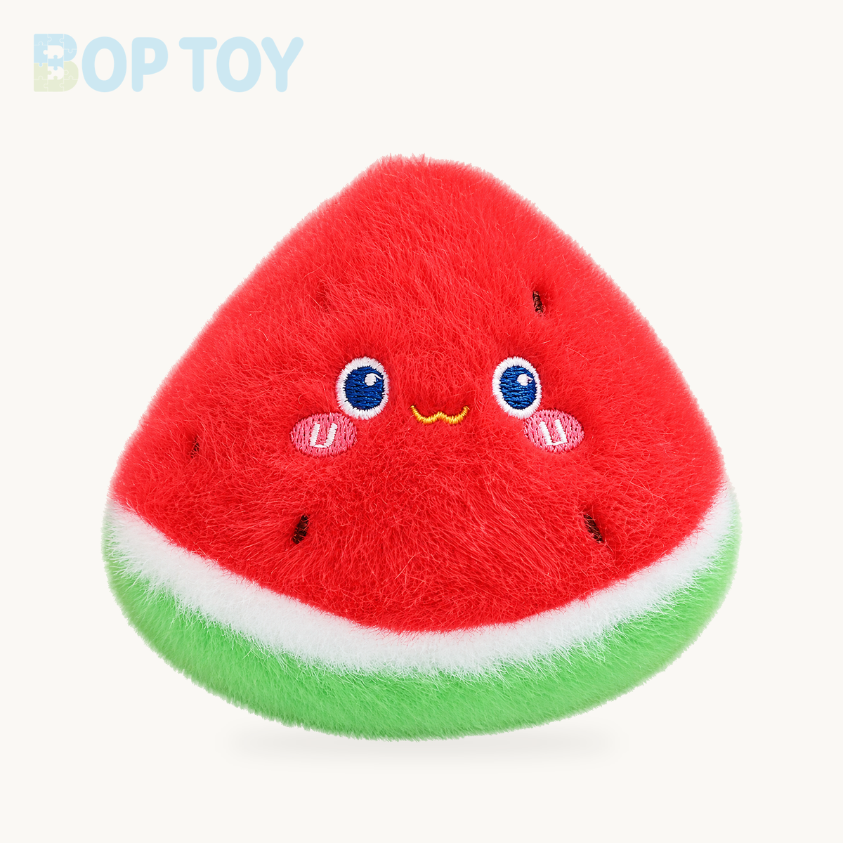 Simulation Fruits & Vegetables Plush Pendant Set | 18 Styles, 9 cm Each – watermelon / 9cm