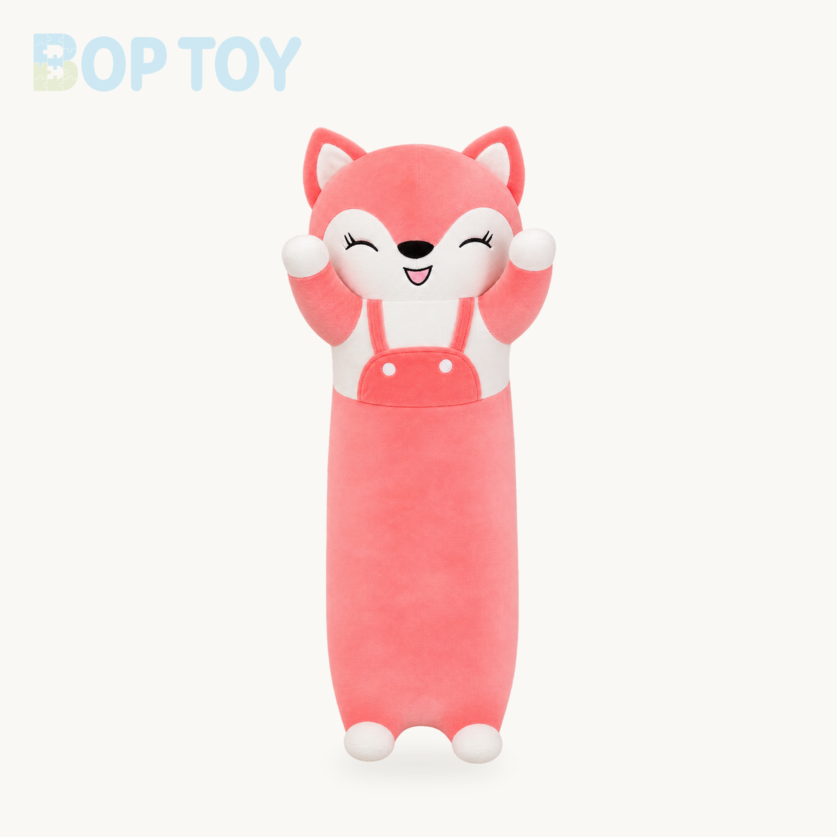Long Snuggle Buddies Plushie Collection – Fox / 27in / 70cm, Fox / 35in / 90cm, Fox / 43in / 110cm