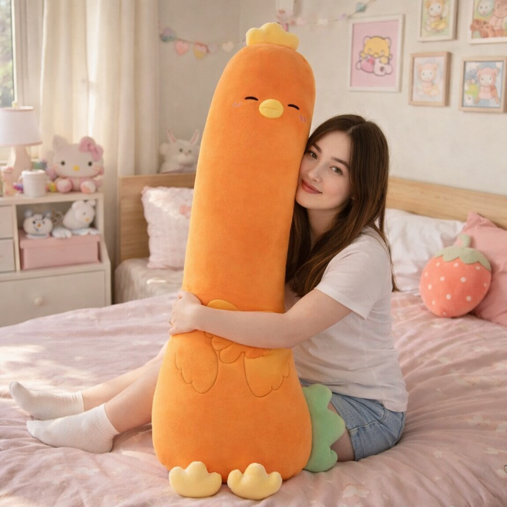 Long Vegetable Duck Family Plush Collection — image 4