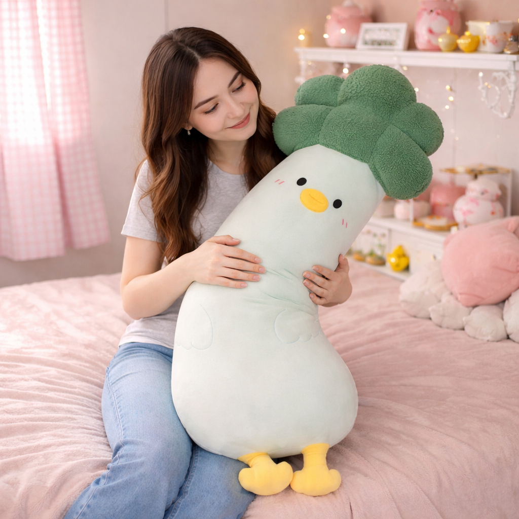 Long Vegetable Duck Family Plush Collection — image 10